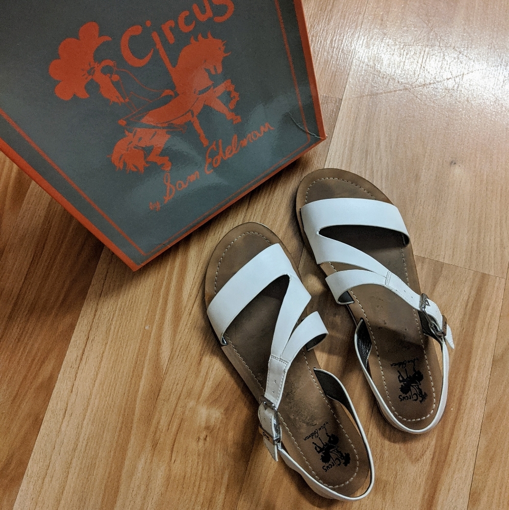 Circus by Sam Edelman Sofia Gladiator Sandals, Whi